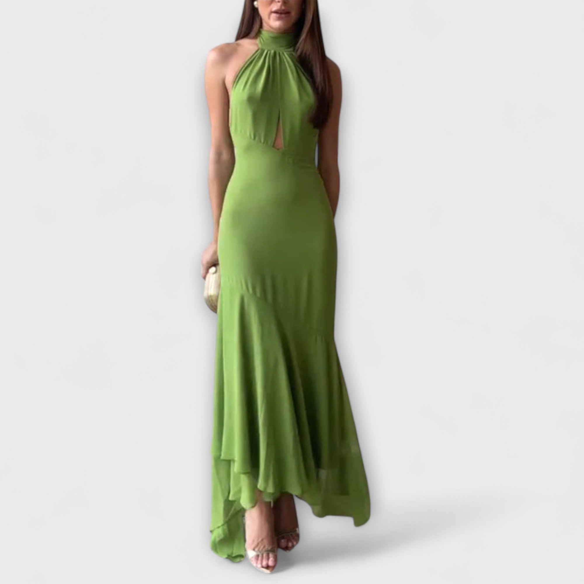 Elodie - Elegantes vestido maxi asimétrico