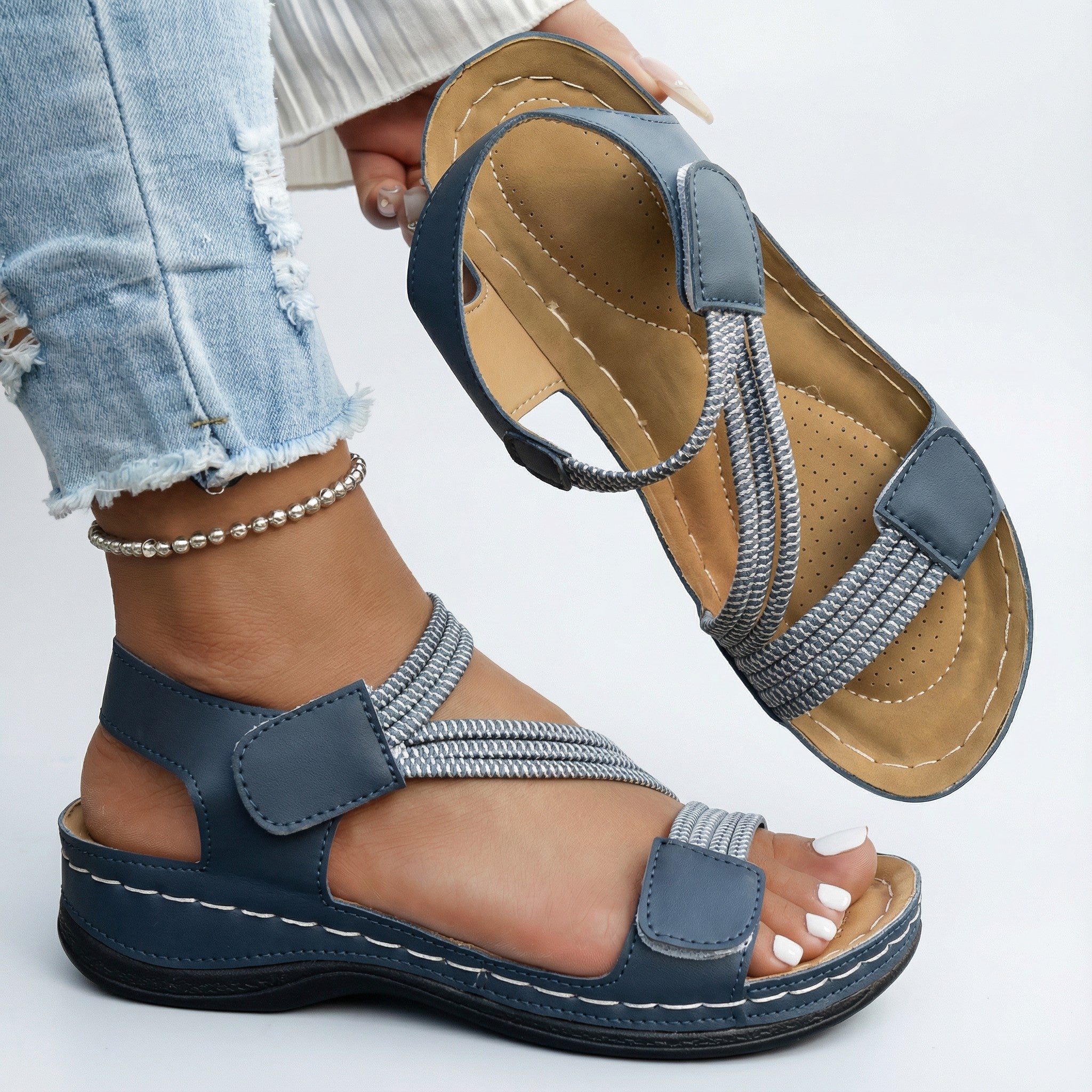 Juanita - Sandalias ortopédicas de confort