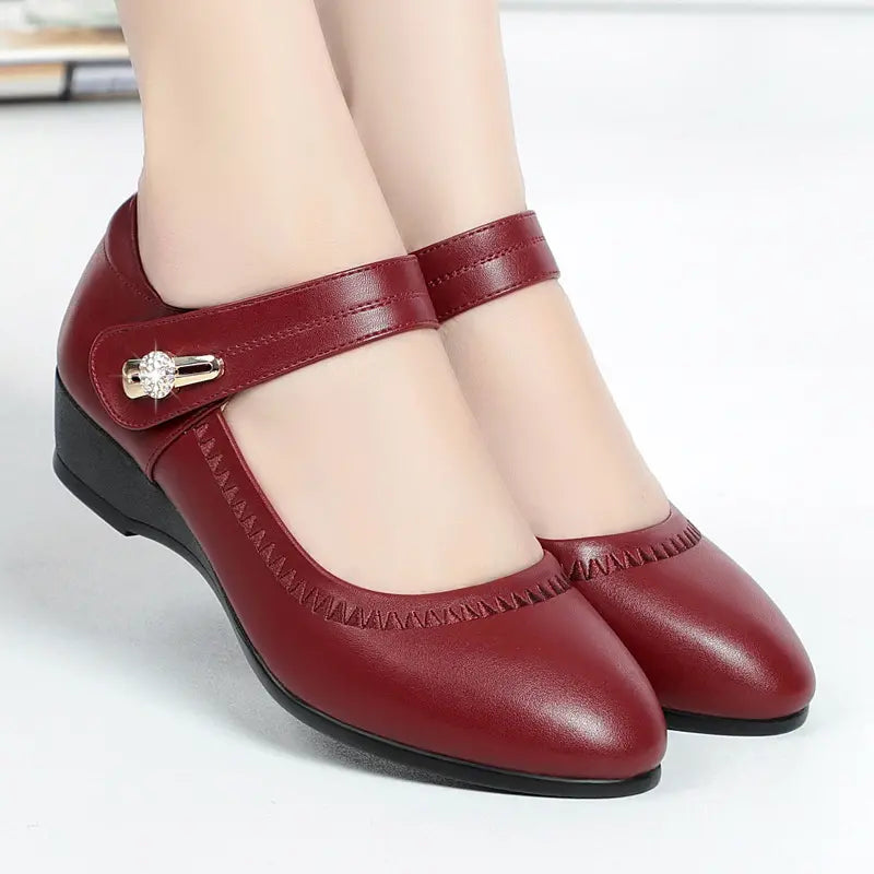 Claudia - Zapatos elegantes de tacón medio