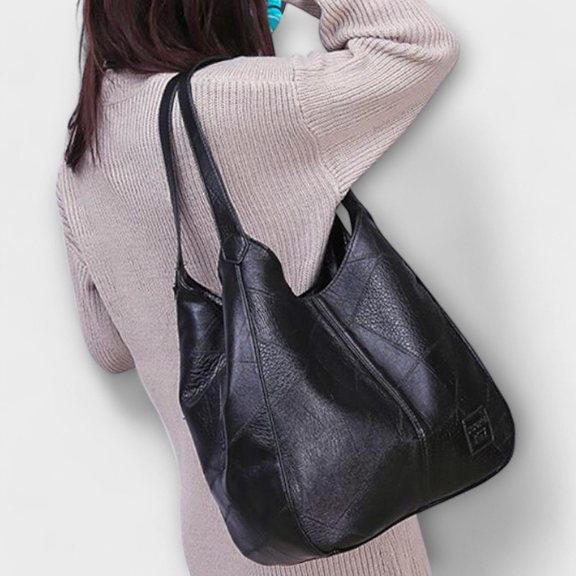 Cécile. - Bolso de cuero vintage
