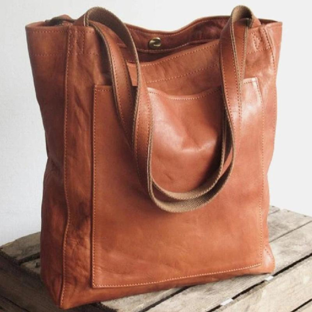 Pamela - Tote de Cuero Clásico