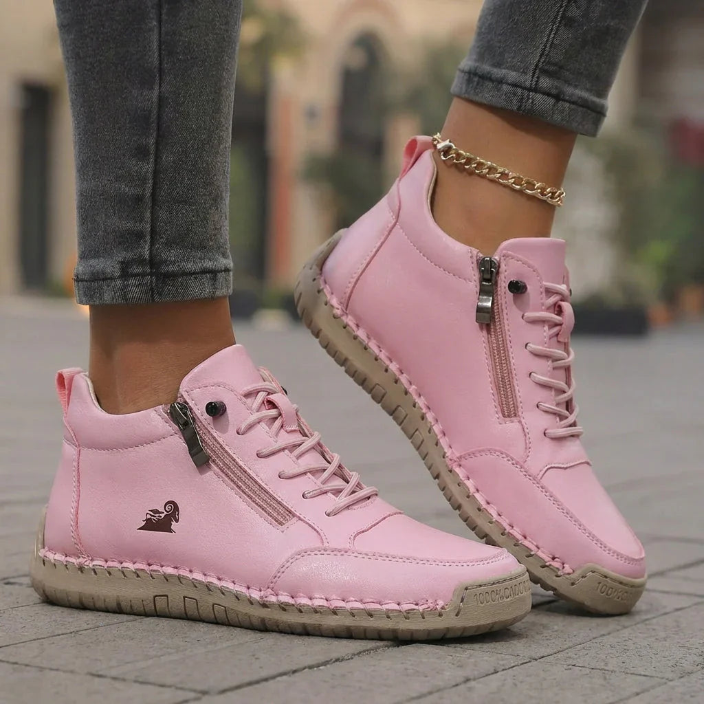 Mira – Zapatillas ortopédicas cómodas con cremallera