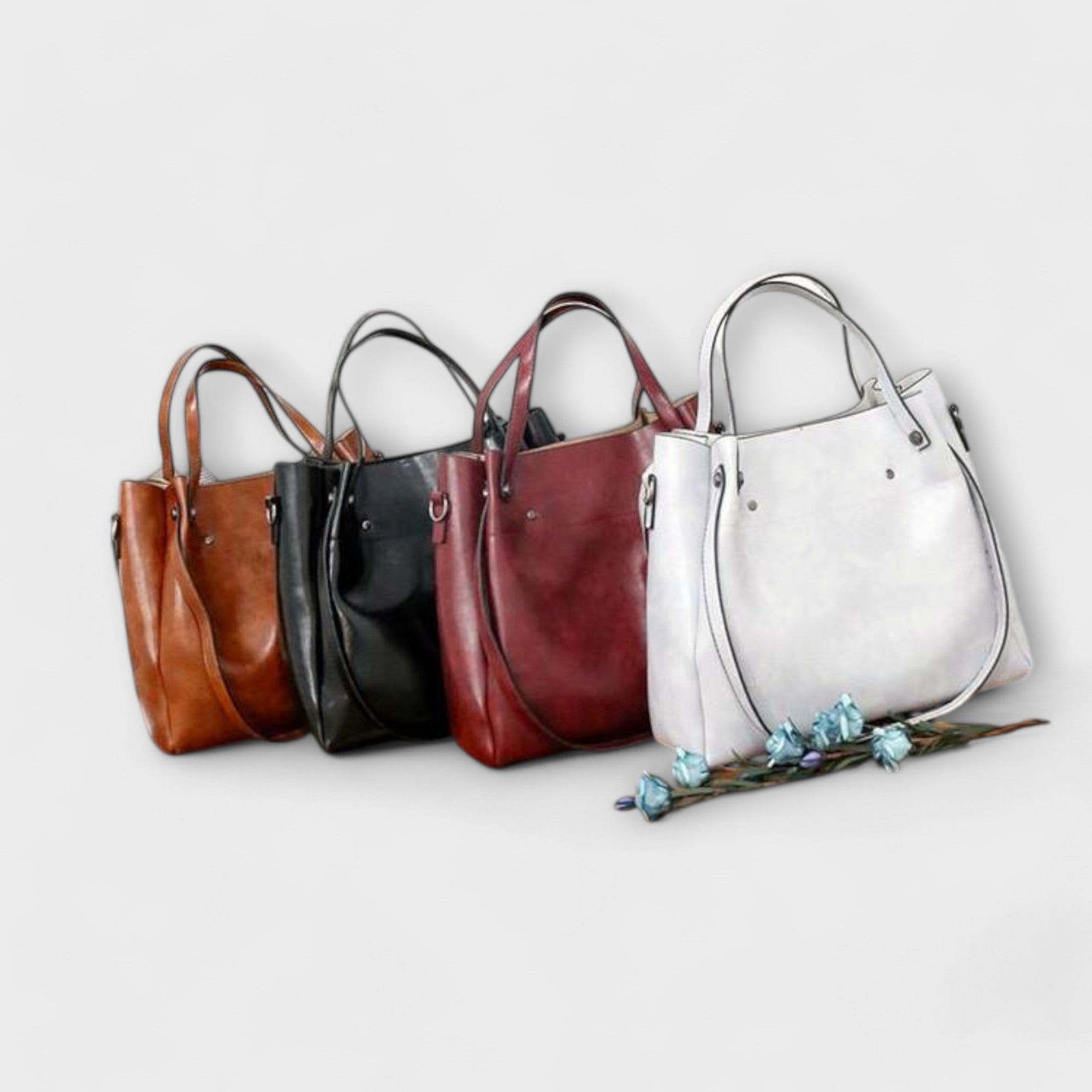 Cécile. - Bolso vintage de 4 piezas