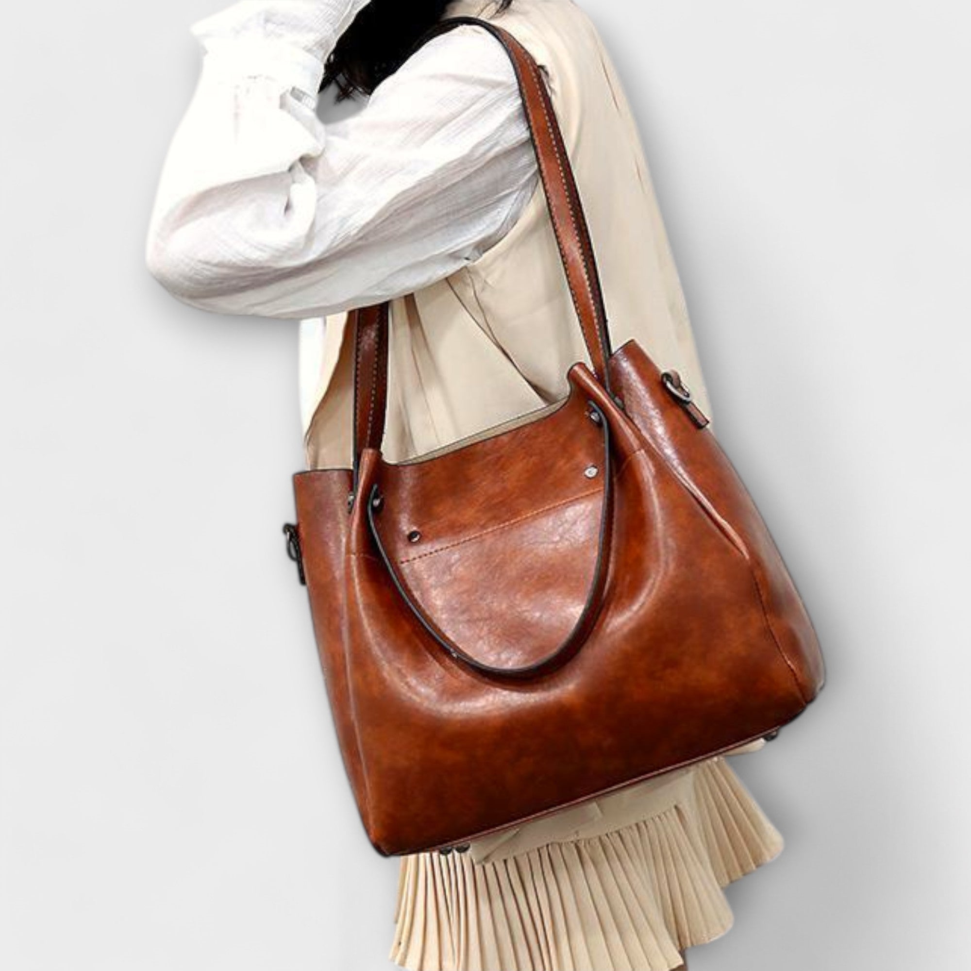 Cécile. - Bolso vintage de 4 piezas