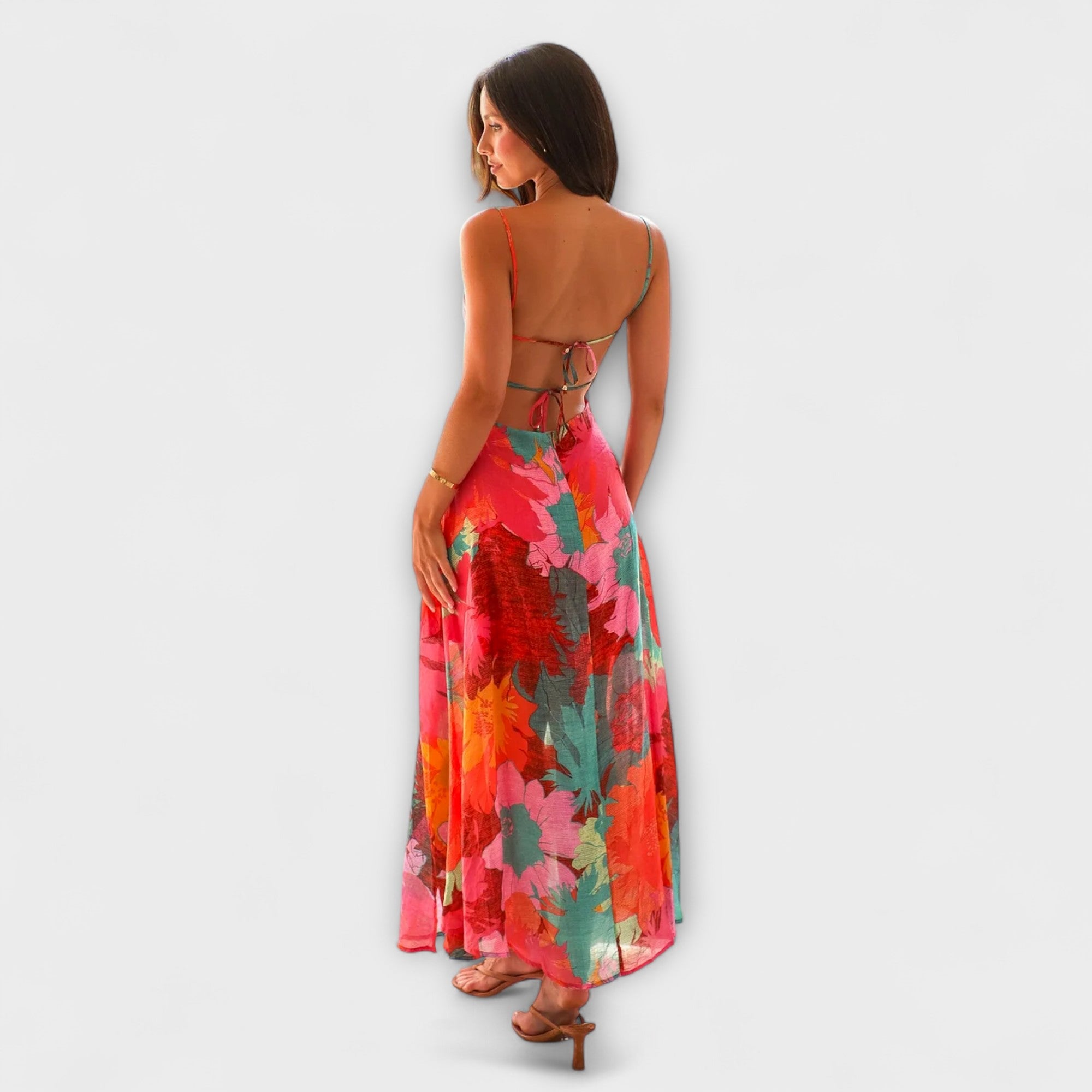 Audrey - Vestido con estampado floral para mujeres - Estiloso y atractivo