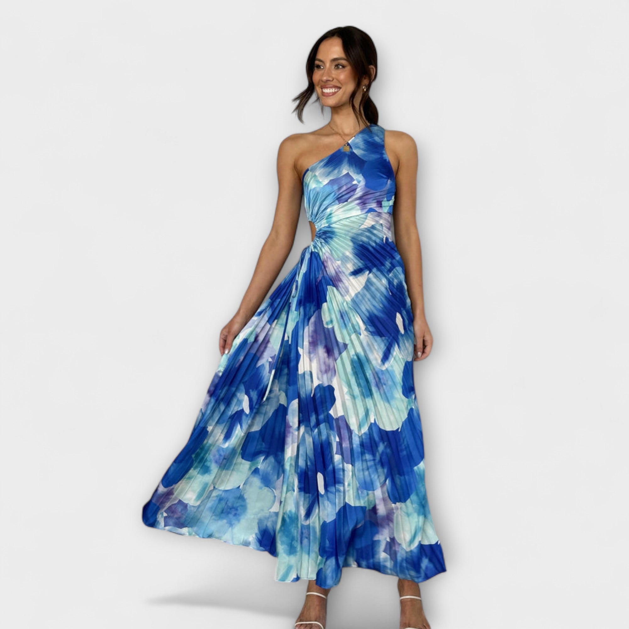 Sienna - Vestido Maxi Elegante con Escote