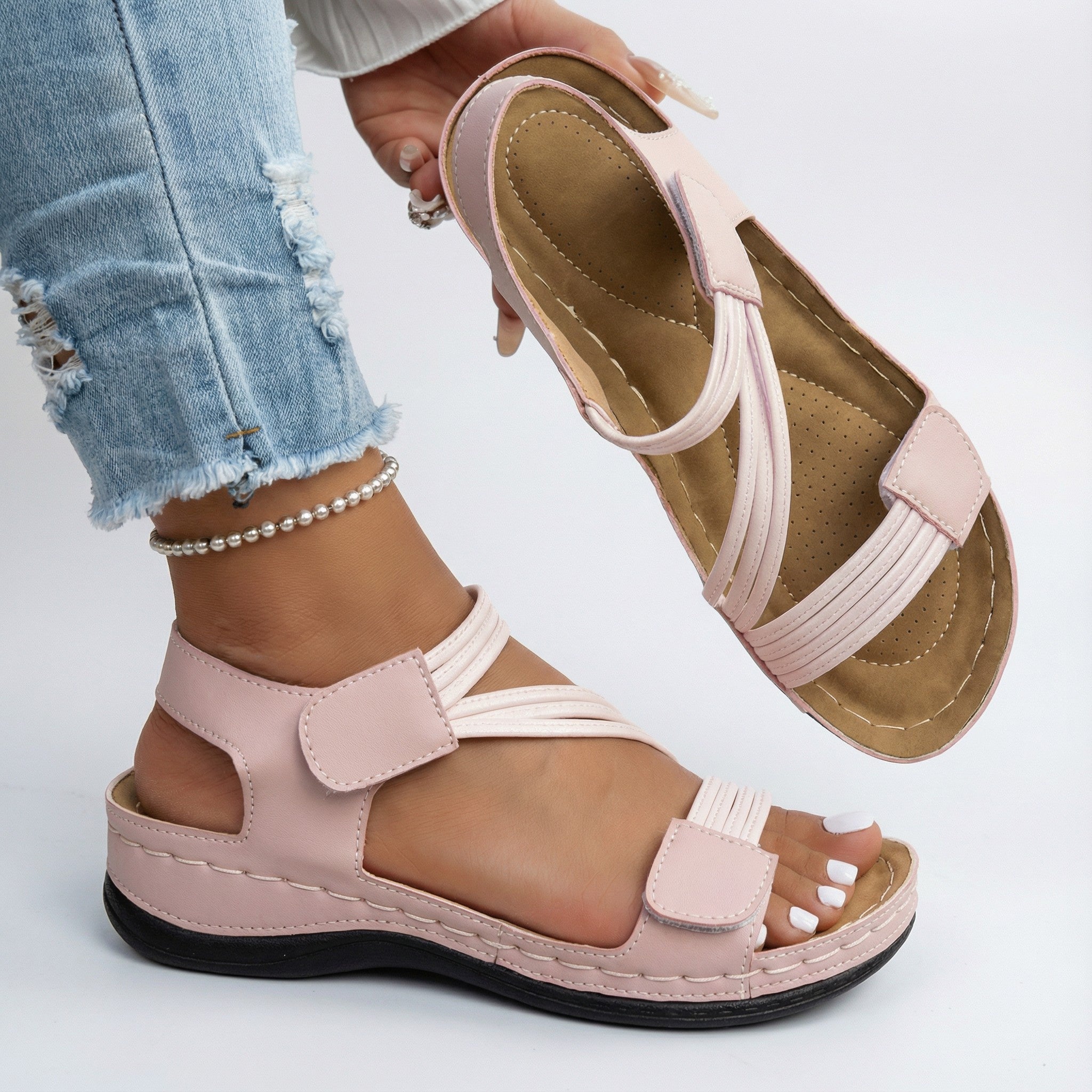 Juanita - Sandalias ortopédicas de confort