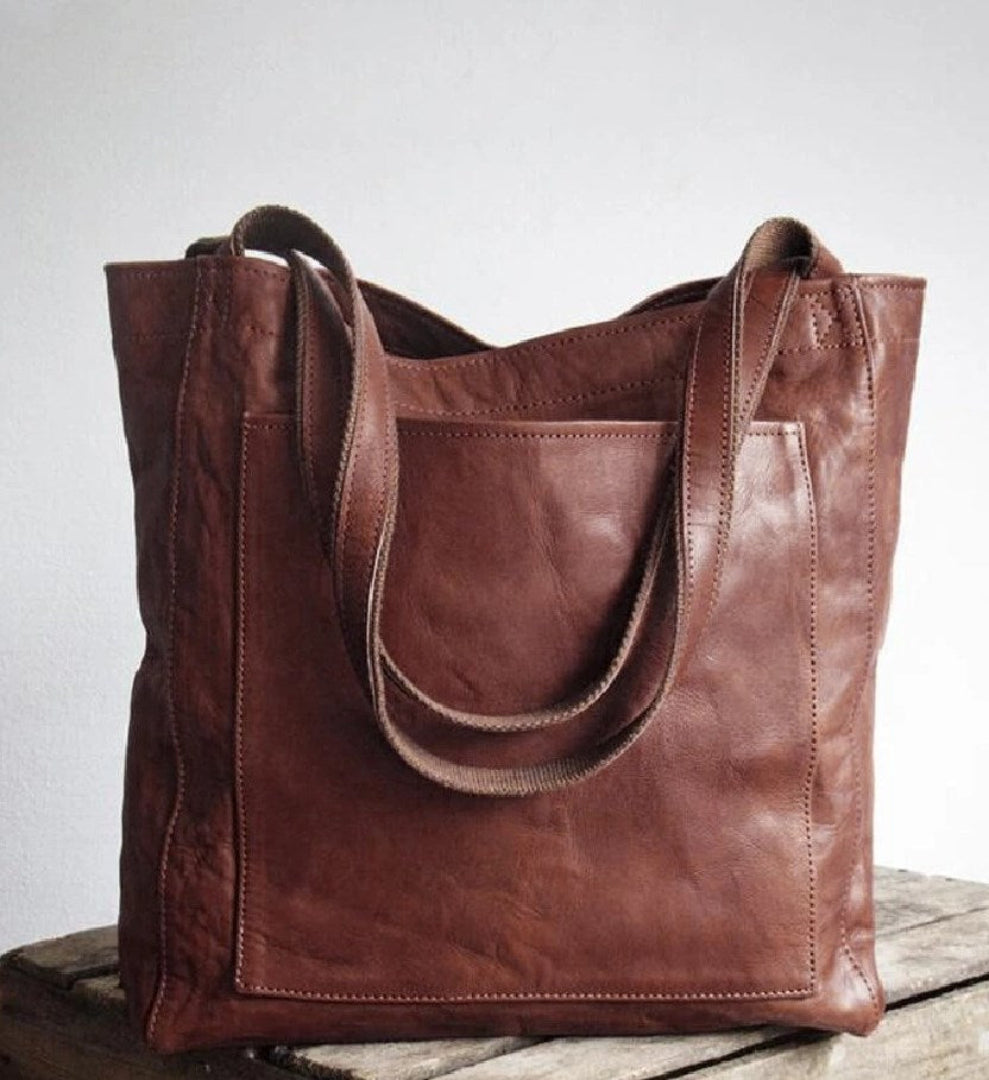 Pamela - Tote de Cuero Clásico