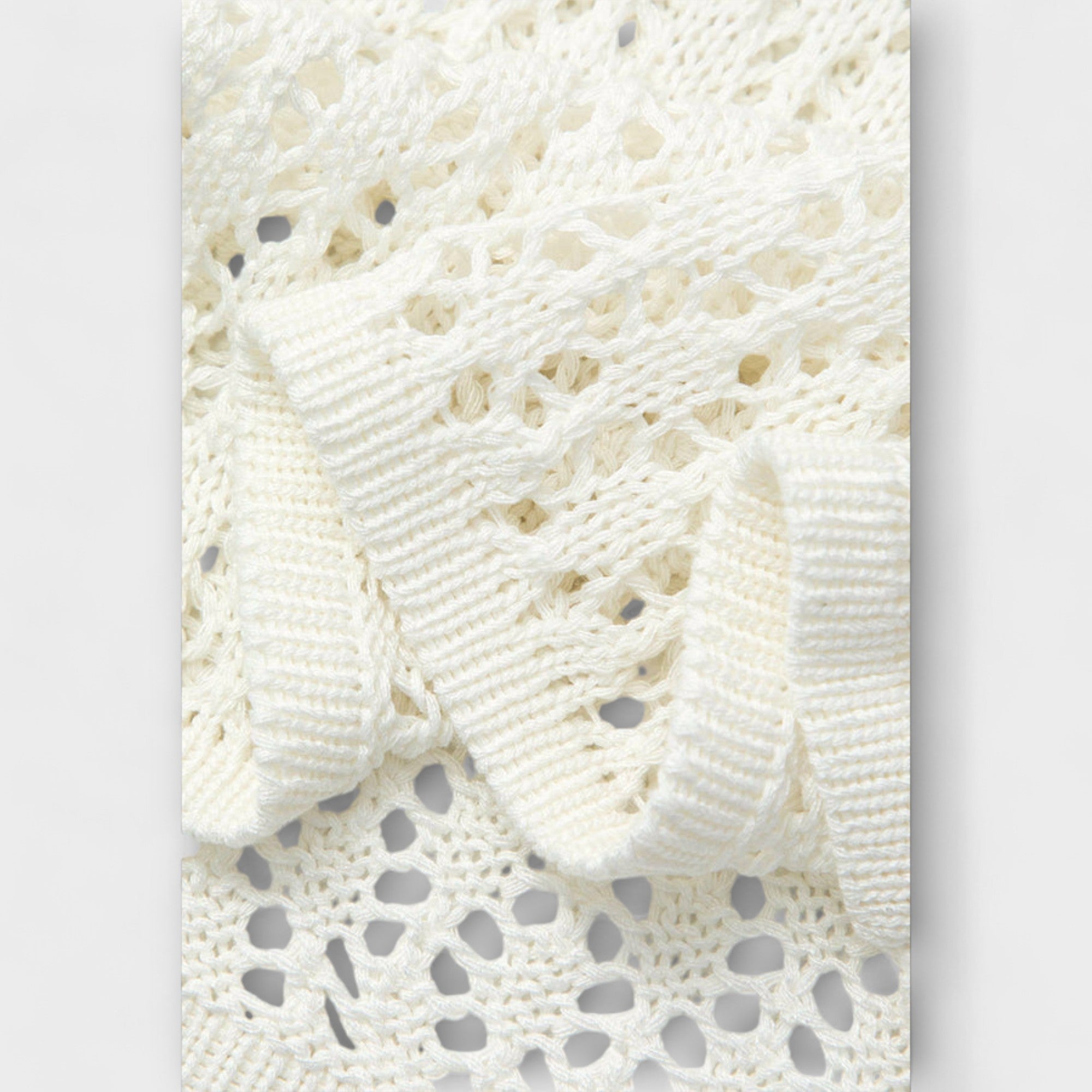 Anne - Vestido de playa blanco Luna