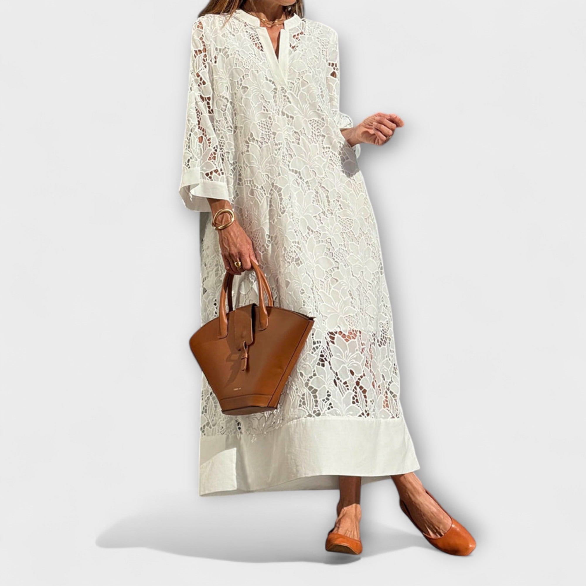 Valmere - Vestido con bordado Dahlia
