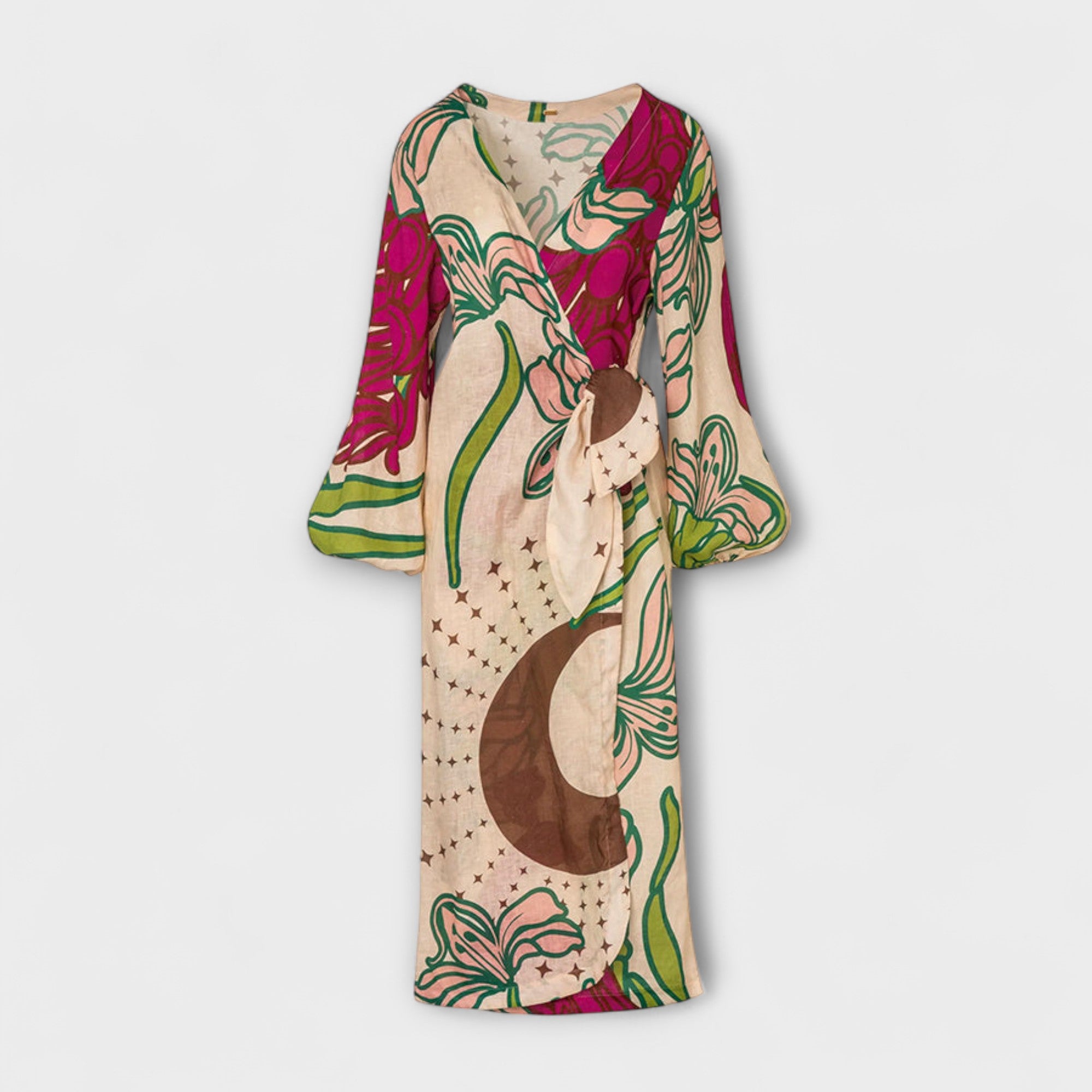 Tracey - Maxi vestido con lazo