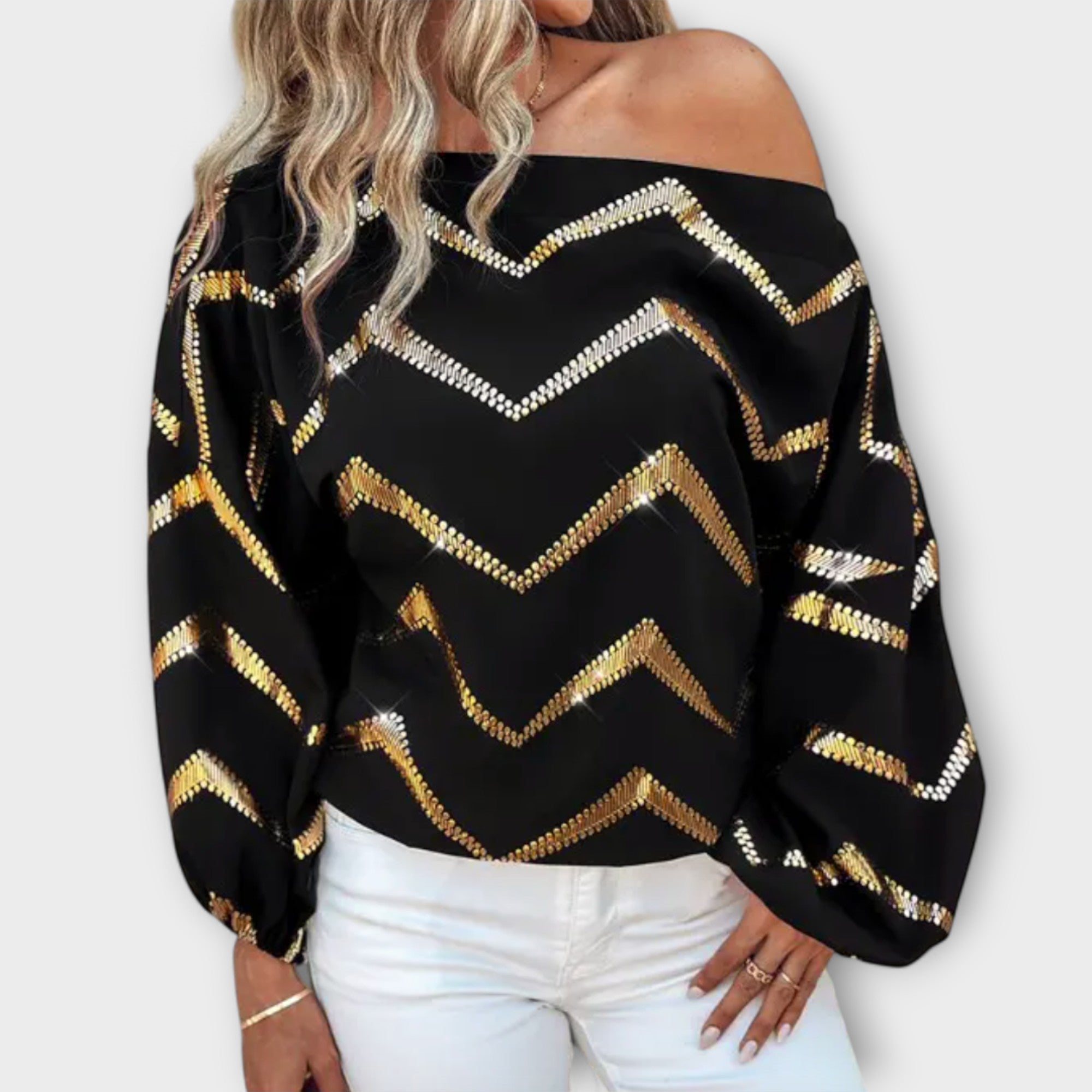 Bianca - Blusa de primavera elegante