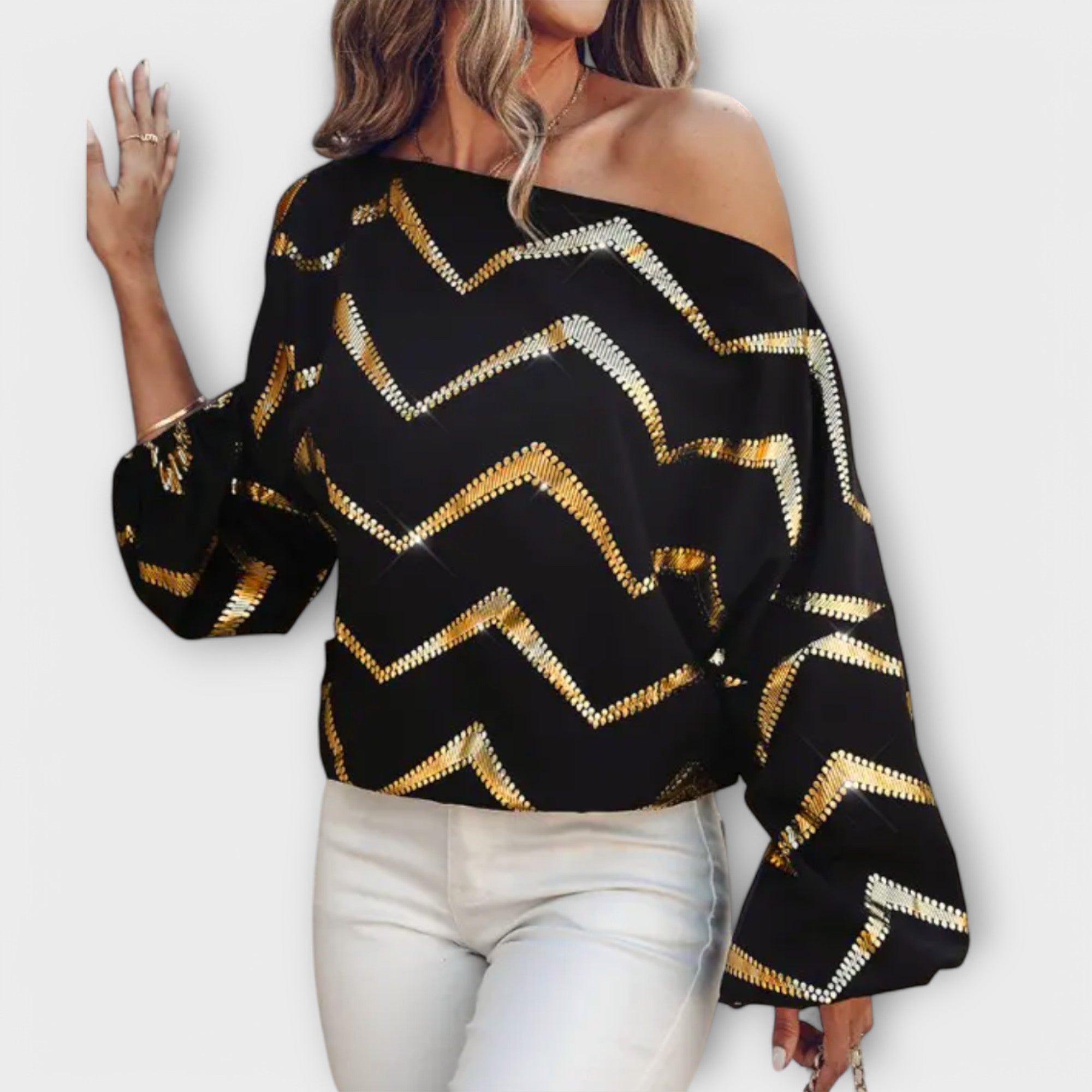 Bianca - Blusa de primavera elegante