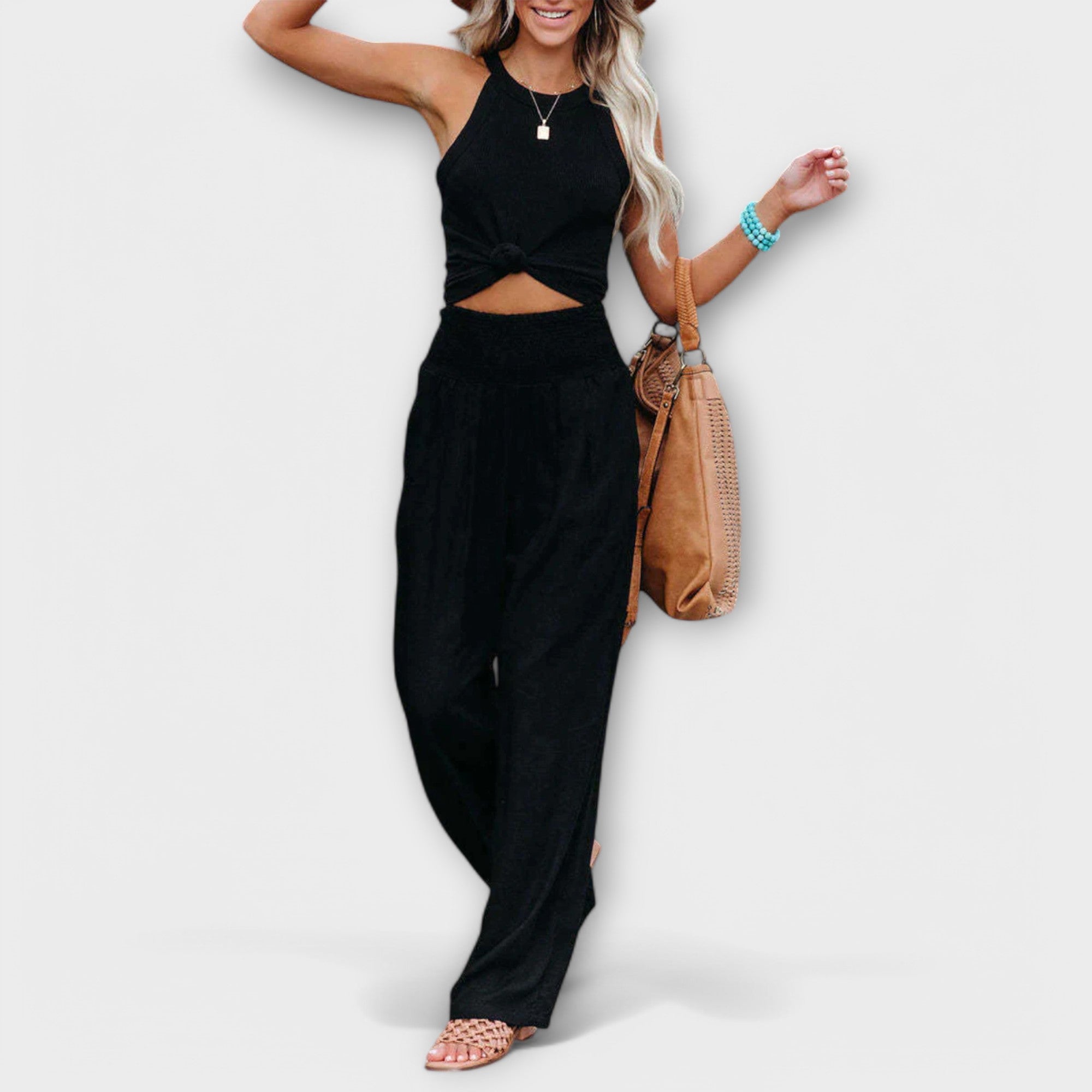 Julie - Pantalones aireados y elegantes