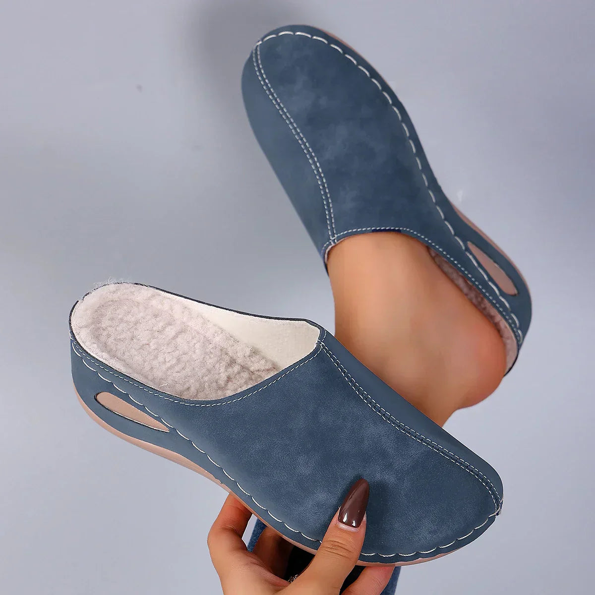 Elisa - Zapatillas ortopédicas cálidas y cómodas