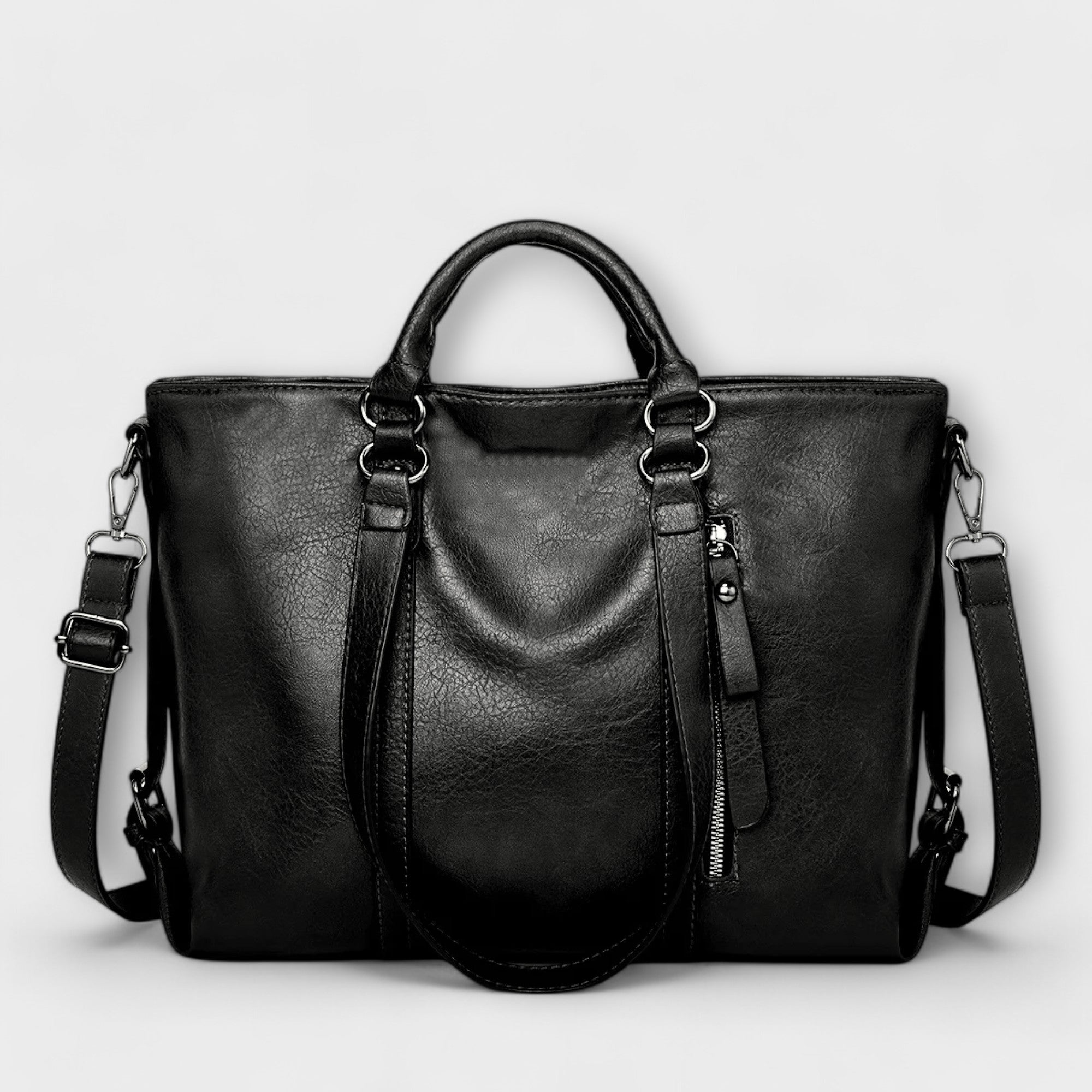 Cécile. - Gran bolsa de cuero