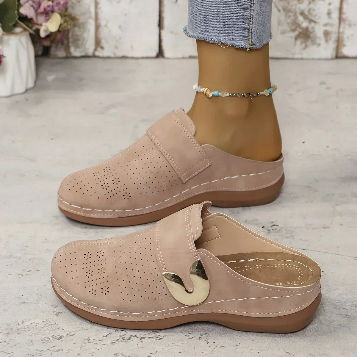 Marel - Sandalias de cuña chic y cómodas