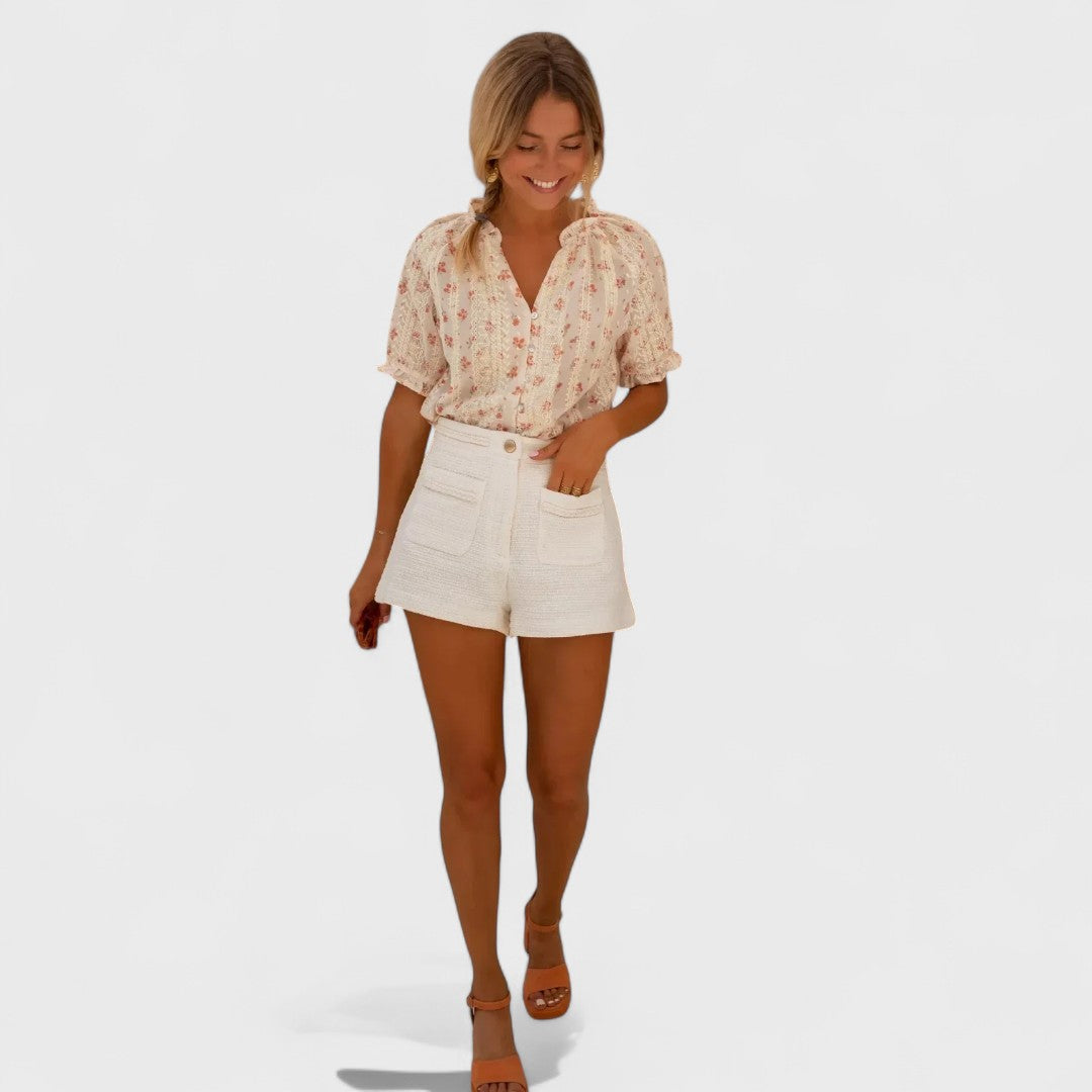 Barbora - Blusa Floral