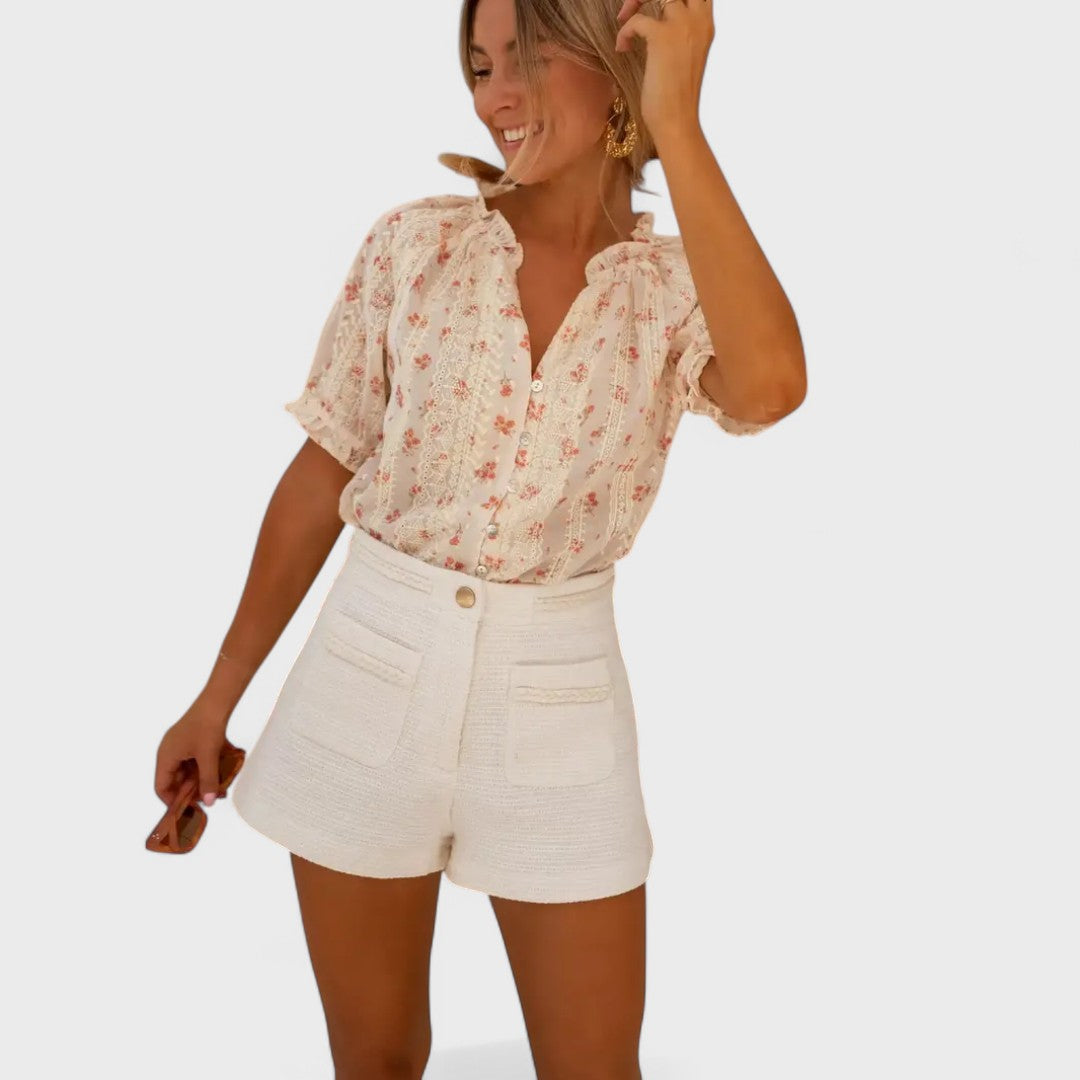 Barbora - Blusa Floral