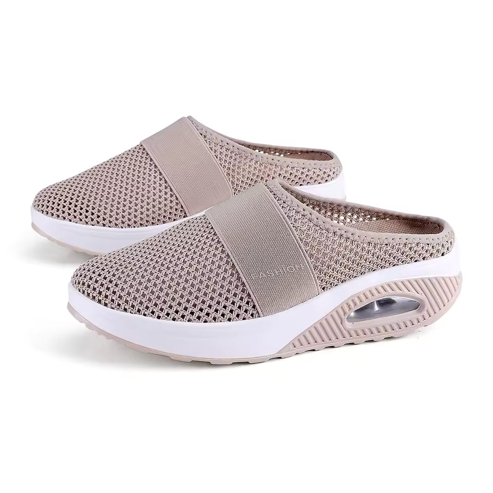 Nerea - Zapatillas ortopédicas de malla transpirable
