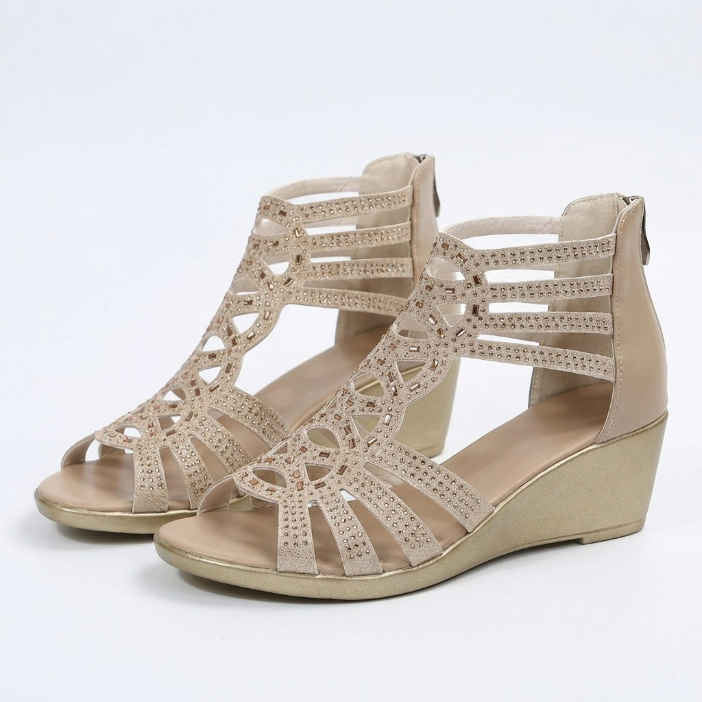 Clara - Sandalias ortopédicas de moda para mujeres