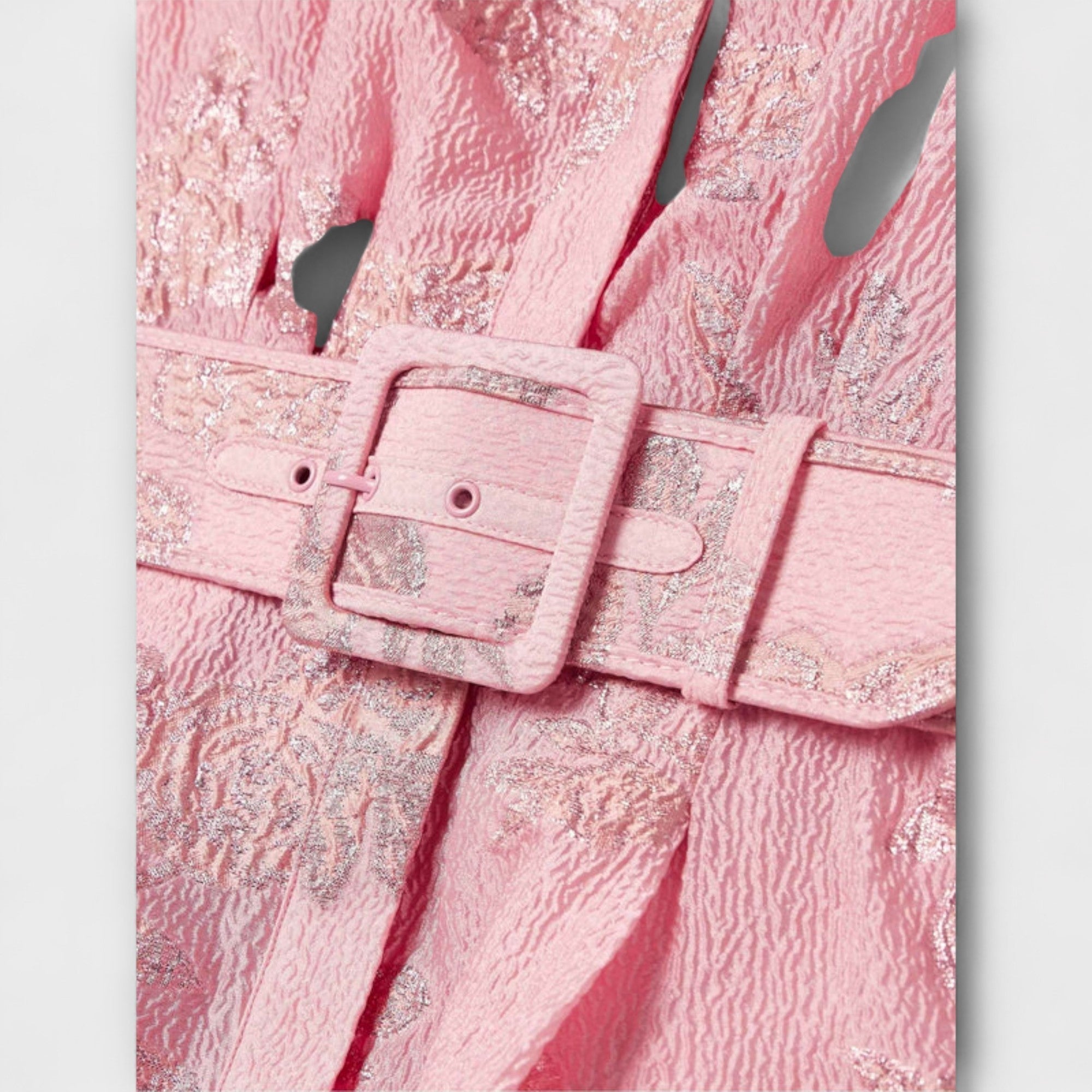 Anabella - Vestido con mangas cortas abullonadas