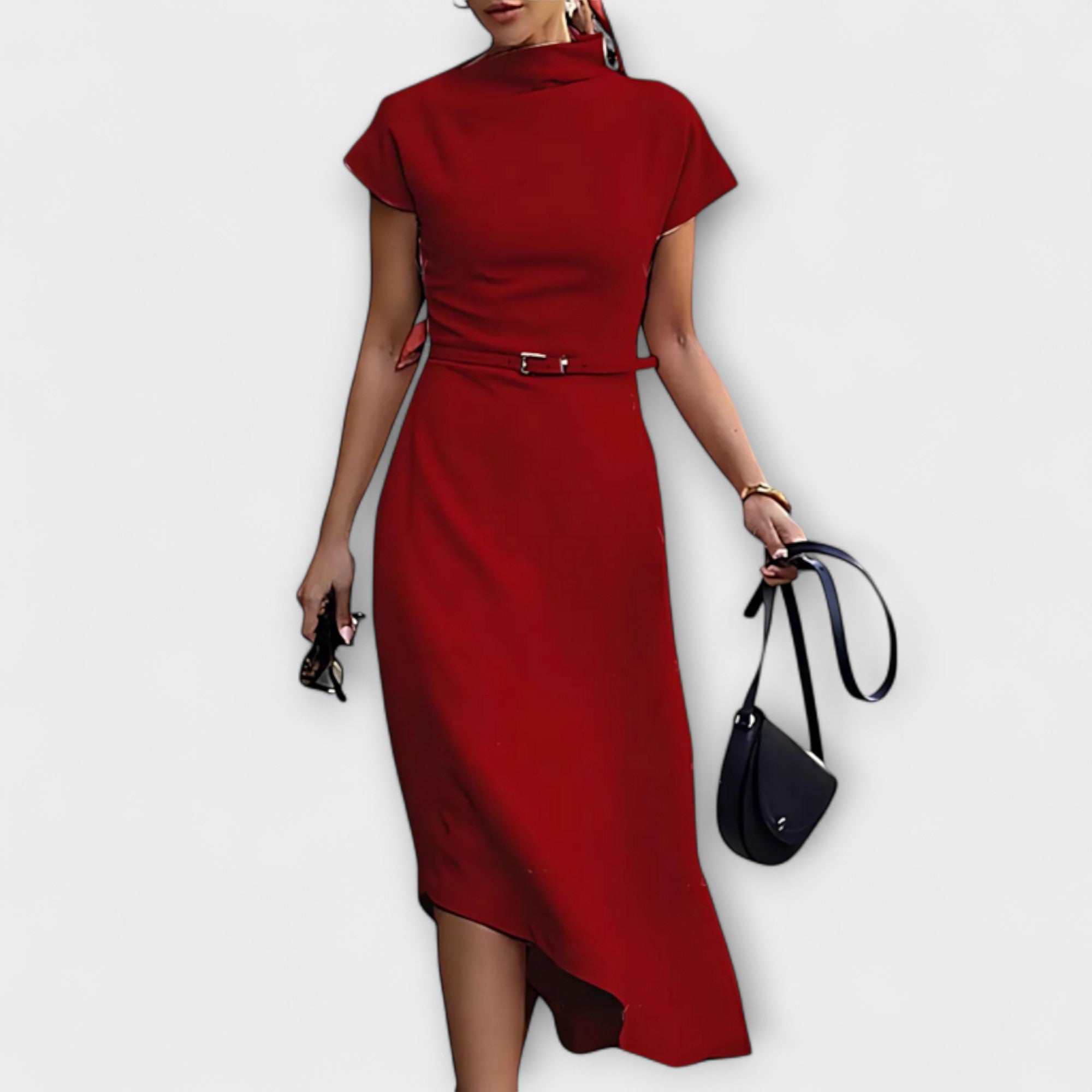 Amelia - Vestido urbano asimétrico